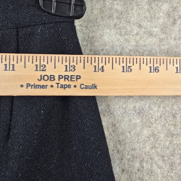 Pendleton Womens Wool Black Midi Skirt Size 8 Fully Lined Flared Hem Pre-Owned - Picture 7 of 8